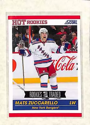 2011 Panini Score #610 Mats Zuccarello  NM • $1.99