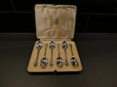 6 Mappin & Webb Silver Tea Spoons  London 1935 • £99.99