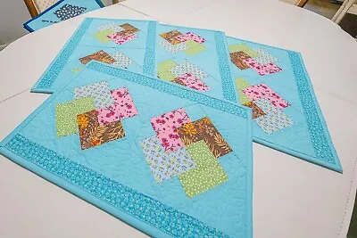 Maple Leaf Table Placemat Card Game - Quilted 20x13.5 (Set Of Four) • $50