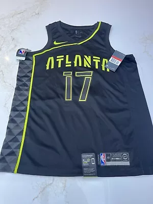 Atlanta NBA Swingman Jersey Large #17 Schroder 17/18 City Edition -New With Tags • £35