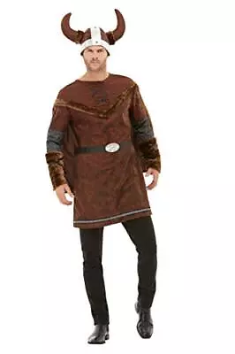 Smiffys Deluxe Viking Barbarian Costume Brown (Size XL) • $44.55