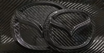 Carbon Fiber Mazda Badge Emblem For CX-5 CX-9 • $90