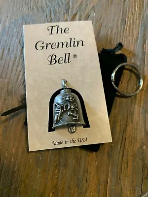 Cool Hog Motorcycle Guardian Angel Bell Good Luck Gremlin Bell Made In USA • $12.99