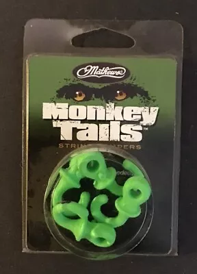 Mathew’s Monkey Tails Compound Bow String Dampeners Green 4 Pack • $4.99