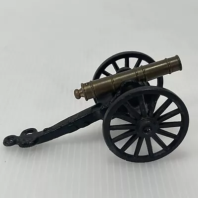 Vintage Miniature Cast Iron Cannon MF Co C 1/1 • $26