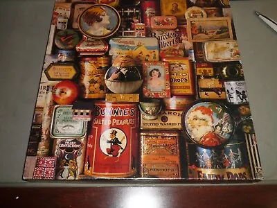SPRINGBOK 500 Pc Puzzle TINS FROM SIMPLER TIMES   PZL2097 / 1981 - COMPLETE EC • $10.99