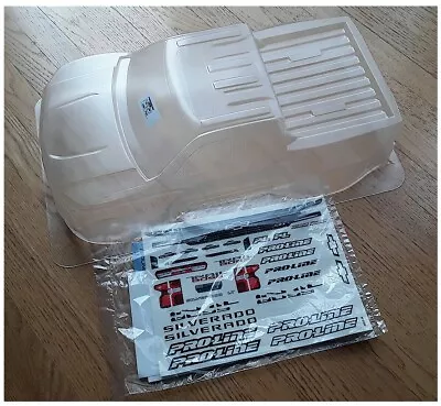 $54.94 • Buy Pro-Line 2019 Chevy Silverado Z71 Trail Boss 1/10 Short Course Body Slash Lot #1