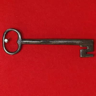 Antique KEY 18th C. English Castle Door Church Jail House Lock 6.625  Long • $275