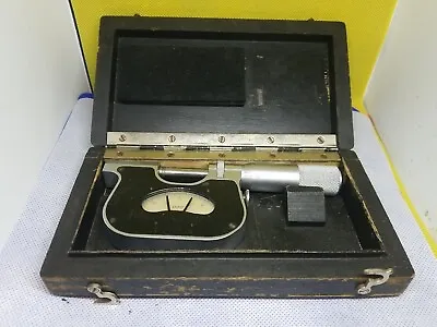 Vintage Carl Mahr Esslingen A.N Jeweled 0.0001”Indicating Micrometer • $275