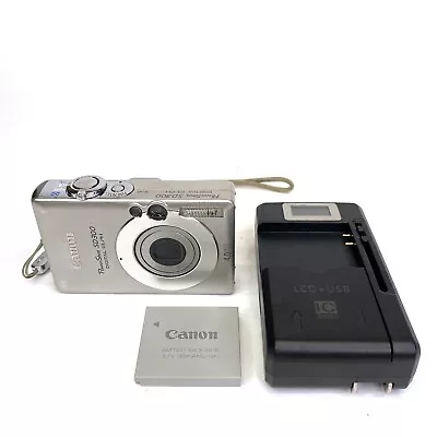 Canon PowerShot Digital ELPH SD300 / Digital IXUS 40 4.0MP Digital Camera Tested • $129.95