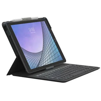 $105 • Buy Zagg Messenger Folio 2 Bluetooth Keyboard Case/stand For IPad Air 3/7th/8th Gen