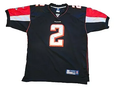 Atlanta Falcons Matt Ryan #2 Reebok On Field Jersey Size 54 Black Stitched Read • $21.99