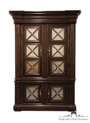 PHILIPPE LANGDON Contemporary Rustic Italian 71  Armoire / Media Cabinet W. M... • $1499.99