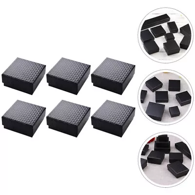  6 Pcs Necklace Boxes For Jewelry Gift Case Earring Gifts Bulk • £9.35