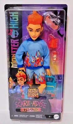 Monster High Scare-Adise Island Heath Burns Doll Swim Trunks Beach Accessories • $24.99
