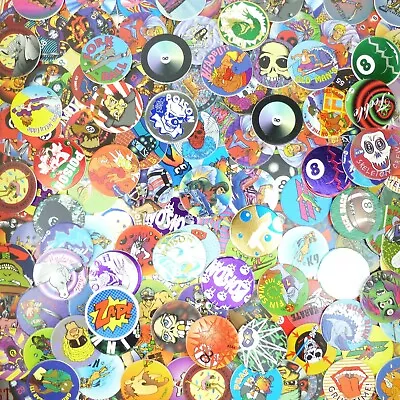 Lot Of 50 Pogs / Milk Caps + Slammer Unsorted! Retro Game Nostalgia!  • $15