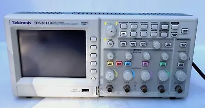 Tektronix TDS2014B 100MHz Four Channel Digital Storage Oscilloscope Used • $392.50
