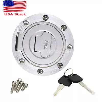 Fuel Gas Cap Cover Lock Key For Yamaha YZF R1 R6 R6S FZ1 FZ6 FZ8 FZ07 FZ09 MT • $20.48