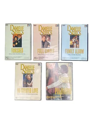 Danielle Steel's 5 DVD Movie Collection Bundle Set Region Free NBC • £23.50