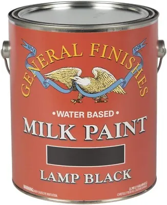 General Finishes Water Based Milk Paint 1 Gallon Lamp Black • $90