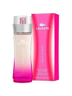 Lacoste Touch Of Pink Eau De Toilette WOMEN 90ml Spray For HER - BRAND NEW • £64.99