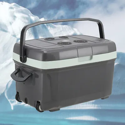 45L Cooler Hot / Cold Portable Cool Box Car Home Electric 240V AC / 12V DC Case • £135.95