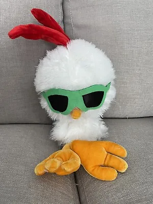 Chicken Little White Bird Green Sunglasses Plush Stuffed Animal Disney Movie • $7.12