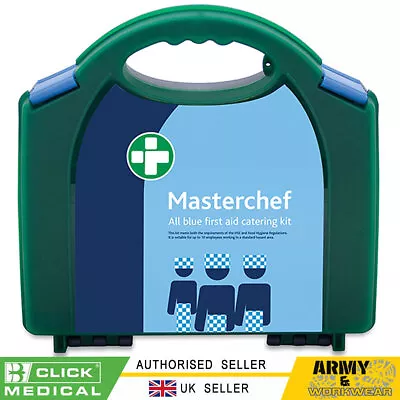 Click MasterChef 10 Person All Blue Catering Kit In Aura Box First Aid Treatment • $26.09