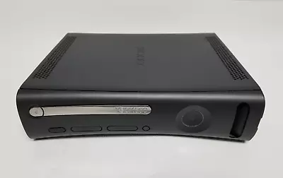 Microsoft Xbox 360 Console Black Parts (Powers On Bad Disc Drive No HDD) • $31.99