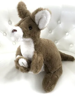 Vintage House Of Lloyd Kangaroo Mamaroo & Baby Too Large Musical Plush Complete • $30