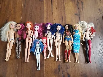 Mix Lot Of Dolls Mattel My Scene Barbie Liv Everafter Disney Decedent's Etc. • $40