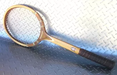 TA Davis Imperial TAD 4-5/8 M - Vintage Wood Tennis Racquet • $18.95