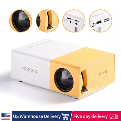 Mini Portable Projector 1080P Movie Projector For Home Theater • $34.80