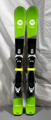 Rossignol Terrain 100cm 104-72-96 Rocker Skis LOOK KidX Adjustable Bindings • $99.95