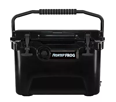 Frosted Frog Black 20 Quart Cooler Heavy Duty Ice Chest • $149.99