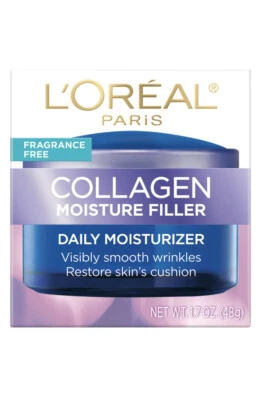 $13.49 • Buy Loreal Paris Fragrance Free Collagen Moisture Filler Day/Night Cream-1.7oz