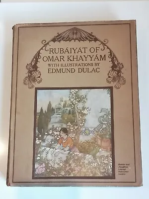 Rubaiyat Of Omar Khayyam 1912  Illustrated By Edmund Dulac-2nd Ed- E.Fitzgerald  • £119.99