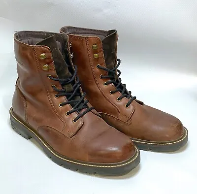 Cole Haan Water Proof Brown Leather Boots • $80