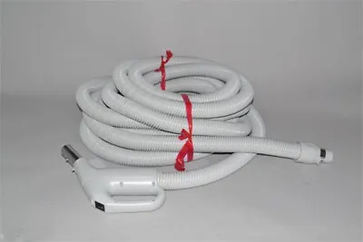 Central Vacuum Hose 40 Ft 1 3/8 Low Voltage Hose With Switch-Grey • $139