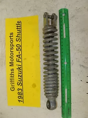 1983 80-91 SUZUKI SHUTTLE FA50 Scooter Moped Oem Rear Shock Absorber • $28