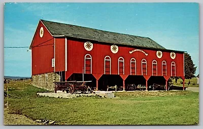 Dutch Country Hex Signs Barn Wagons Pennsylvania Penn PA Vintage UNP Postcard • $7.99
