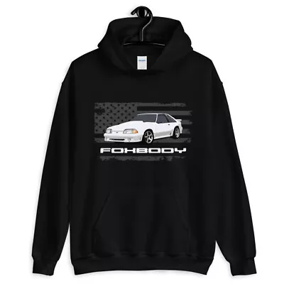 Foxbody Ford Mustang Unisex Hoodie • $45.66