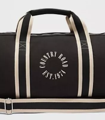 COUNTRY ROAD POP SHOP DUFFLE BAG BLACK New With Tags • $79.99