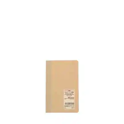 MUJI High-quality Paper Slim Notebook Plain A6 Beige 40 Sheets 148×92mm • $4