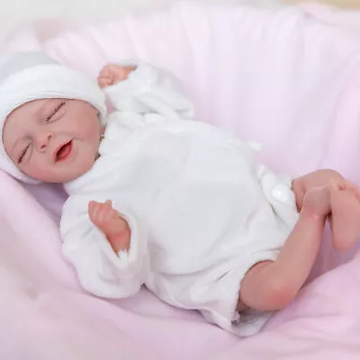 12 Inch Lifelike Reborn Baby Dolls Salia Realistic Sleeping Newborn Kids Gift UK • £24.77