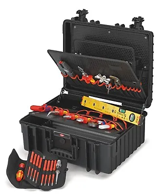 £1050 • Buy Knipex 00 21 36  Robust34  Electric VDE Electricians Tool Kit In Tool Case