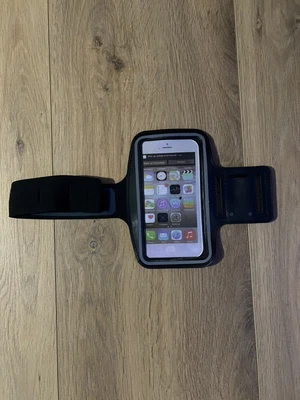 £0.99 • Buy Black Mobile Phone Armband Pouch Holder For Sports Running Jogging