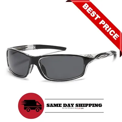 NEW Polarized Men Sport Sunglasses Driving Pilot Fishing Eyewear Wrap Glasses US • $13.98