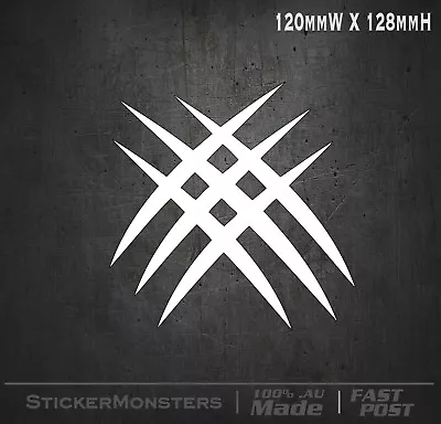  X-MEN Origins WOLVERINE LOGAN Sticker Decal 120mmH Movie Comic. • $3.91