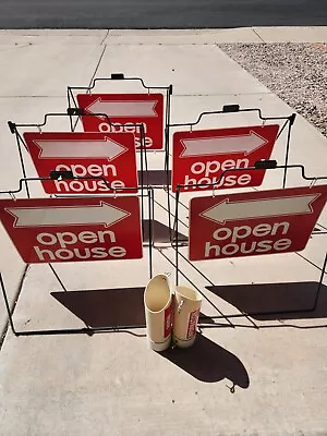 BLACK A-Frame Sign 5 UNITS 28 W X 30 H For Open House Sign Real Estate Realtors • $135